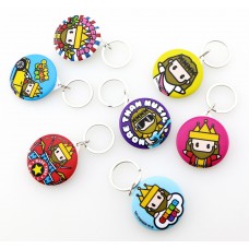 Mini Jesus 匙扣鏡 44mm