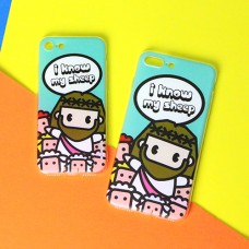 Mini Jesus 保護殼 (MJ + color Sheep) (各手機型號)