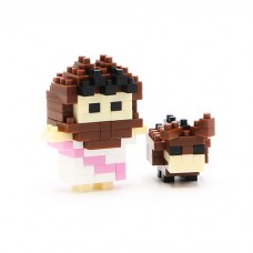Mini Jesus 與小驢 積木